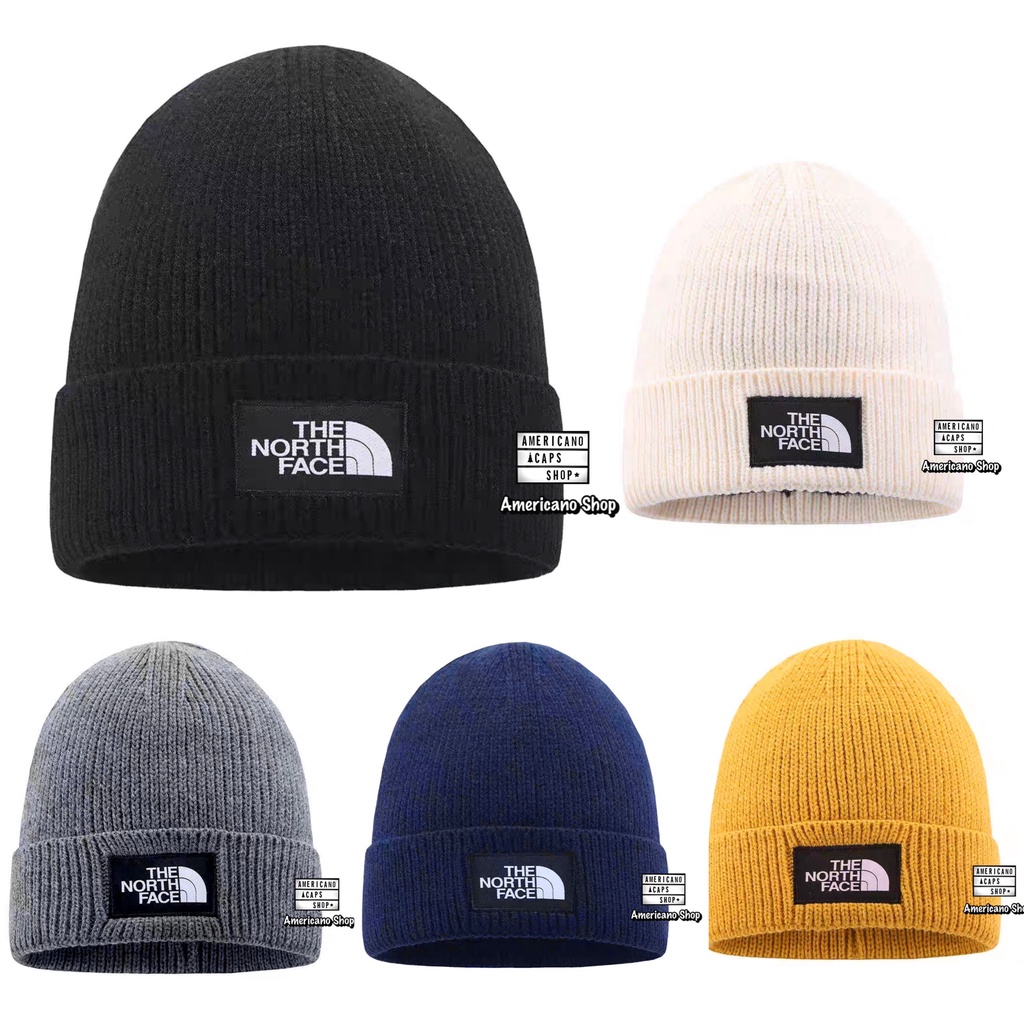 หมวกไหมพรม The North Face2 เดอะนอทเฟส ใส่ได้ทั้งชายและหญิง Wool hat (ส่งจากไทย)