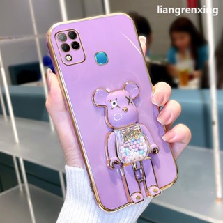 เคส infinix hot 10s infinix hot 10 เคสซิลิโคนนิ่ม ชุบไฟฟ้า กันกระแทก สําหรับ infinix hot 10s infinix hot 10 DDTGZJ01 น่ารัก ลายการ์ตูน กันกระแทก