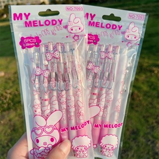 พร้อมส่ง🚗✨ ปากกาเจลกด My melody สีน้ำเงิน 0.5 mm