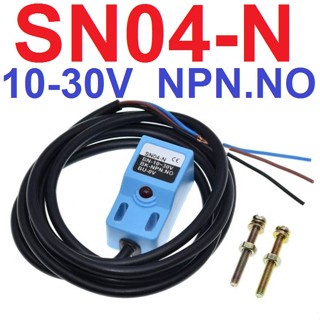 เซ็นเซอร์ตรวจจับโลหะ SN04-N NPN 4MM DC 10-30V SN04 Inductive Proximity Sensor Detection Switch For arduino