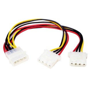 สาย IDE 4-PIN Molex Splitter Power CABLE สายไฟ, ฮาร์ดดิสก์ไดรฟ์ DVD CD