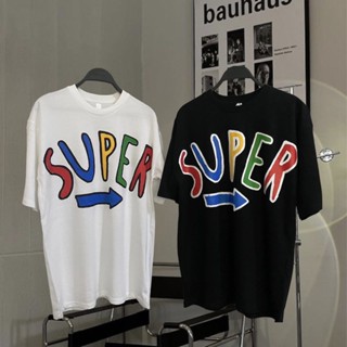 พร้อมส่ง🧸เสื้อยืดโอเวอร์ไซส์ SHE SUPER