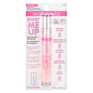 เซรั่มเจลบำรุงขนคิ้วและขนตา WET N WILD Boost Me Up Brow &amp; Lash Serum