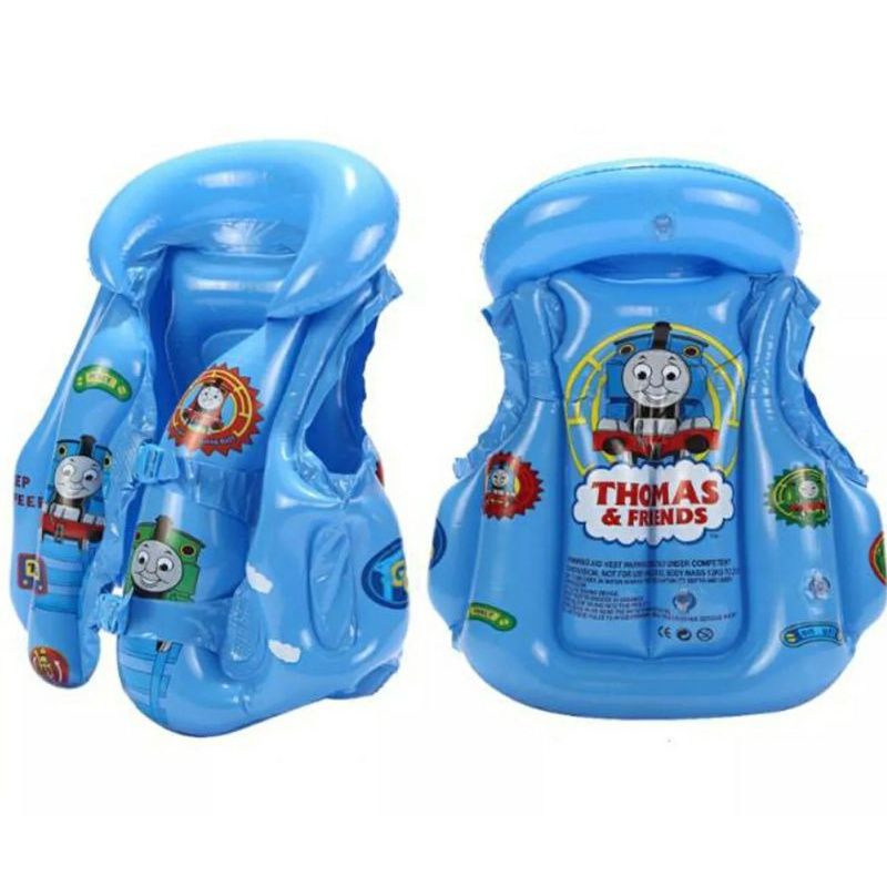◊┋Children Safety Jacket Swimming Suit Inflatable Kids Safety Baby Life Swimming Vest Jacket Baju Pelampung Berenang Bu #8