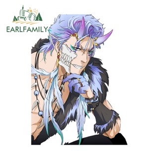 Earlfamily สติกเกอร์ ลายอนิเมะกราฟฟิค Bleach Grimmjow กันรอยขีดข่วน ขนาด 13 ซม. x 9.7 ซม. แบบสร้างสรรค์ สําหรับติดตกแต่งตู้เย็น รถยนต์