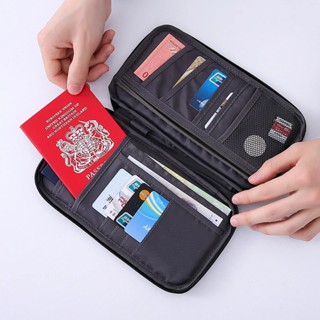 Multifunctional Waterproof Passport Bag Travel Wallet New Portable Passport Card Bag High Capacity Handbag Passport Stor