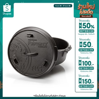 หม้อเหล็กหล่อ ขนาด 10 นิ้วมีขา Dutch Ovens ft4.5