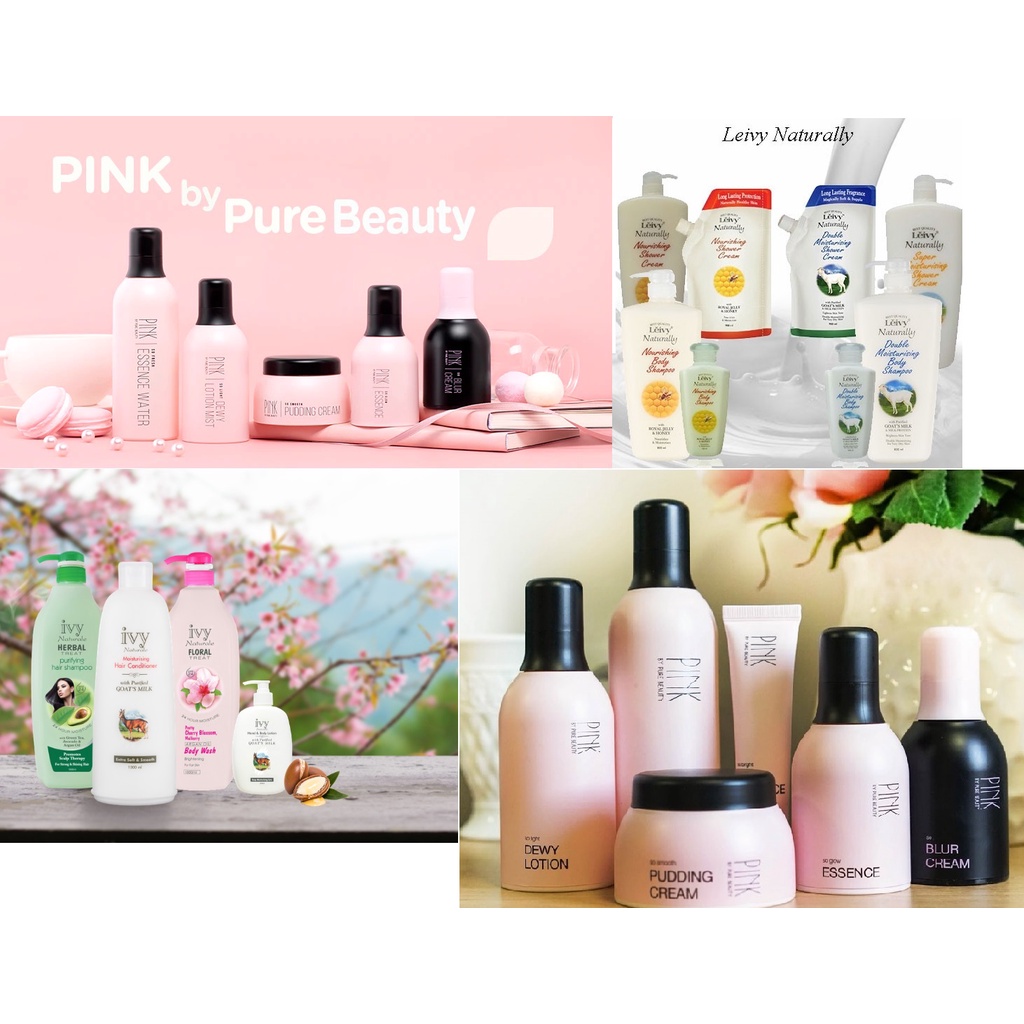 PINK PURE BEAUTY / LEIVY & IVY BEAUTY SELECTIONS