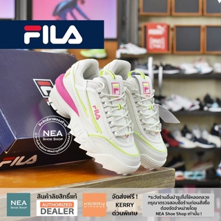 [ลิขสิทธิ์แท้]  FILA KOREA Disruptor EXP [W] NEA  รองเท้าผู้หญิง ฟิล่า แท้ รุ่นสุดฮิต