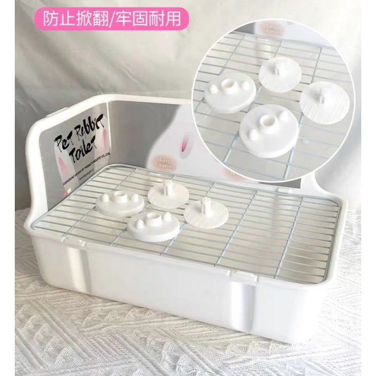 ห้องน้ำกระต่าย แกสบี้ สี่เหลี่ยมเข้ามุม Dayang NV5200 ห้องน้ำสัตว์เลี้ยง