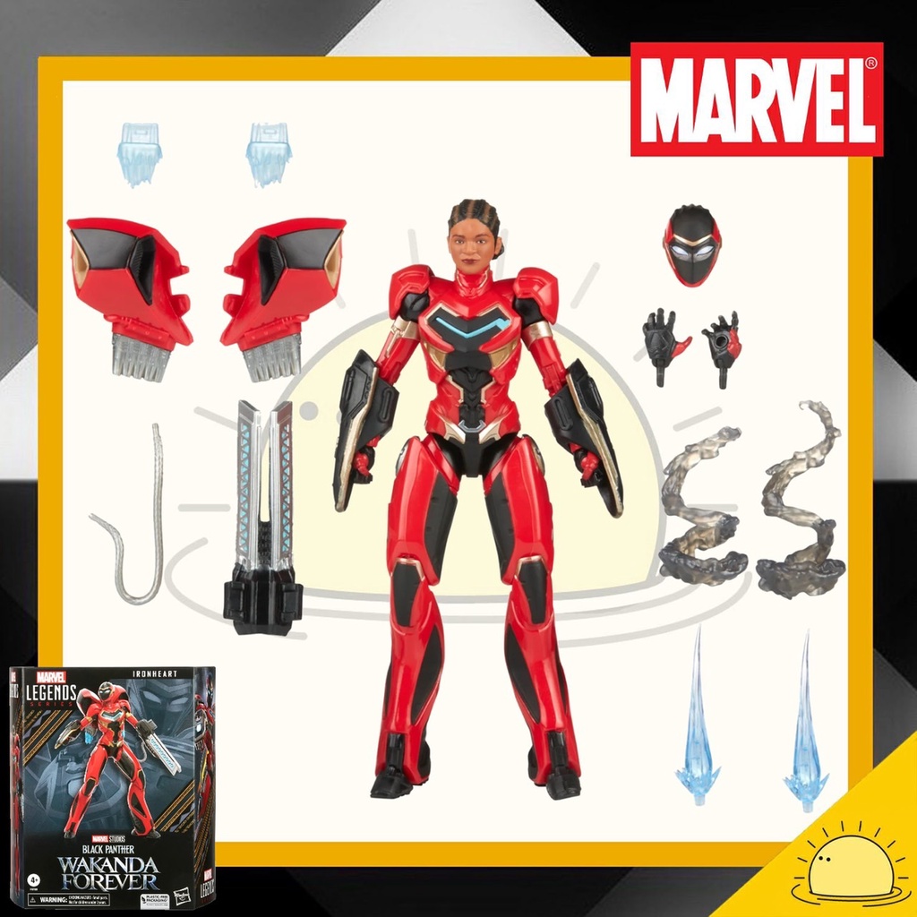 Marvel Legends Ironheart Armor Black Panther: Wakanda Forever Action Figure 6 Inch