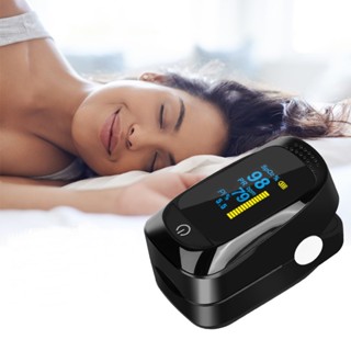 เครื่องวัดออกซิเจนในเลือด Fingertip pulse oximeter ตรวจวัดร่างกาย