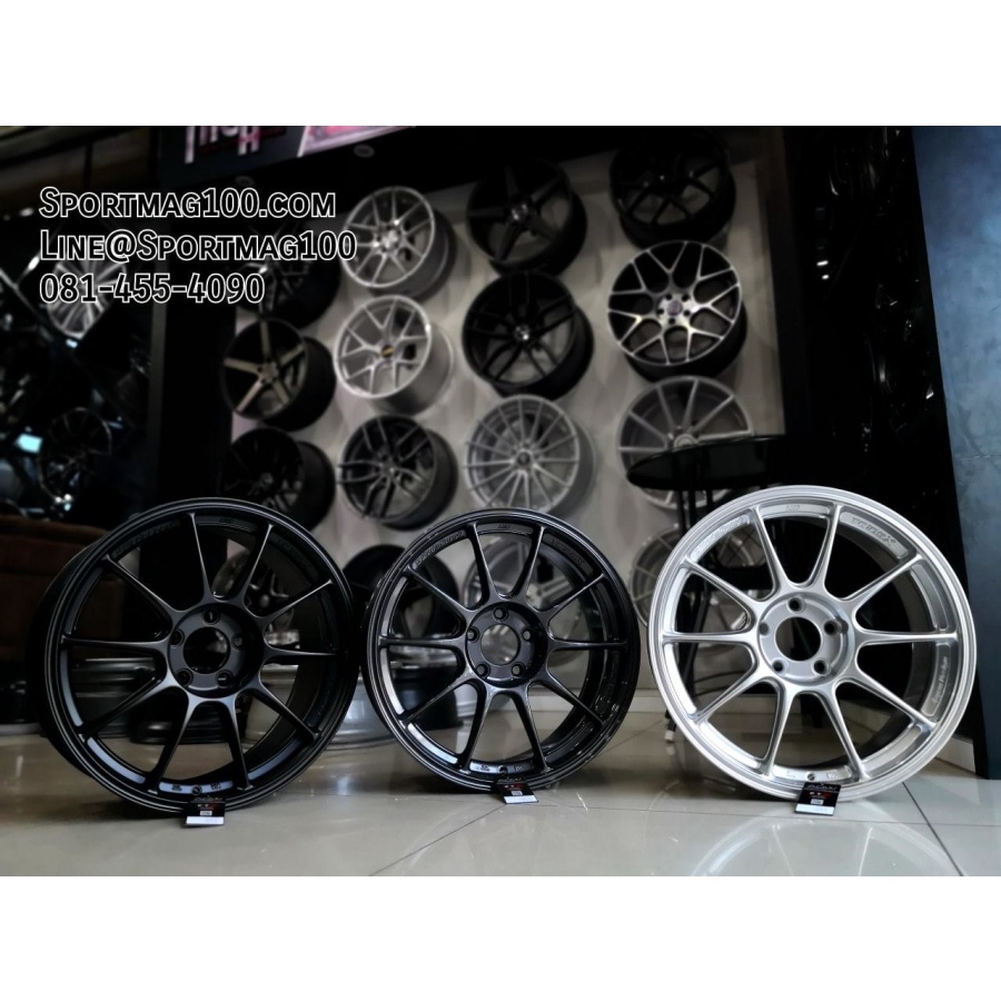 ล้อใหม่สุดเบา AOW FlowFroming TC105X 5รู114 ET35 8.75-18นิ้ว