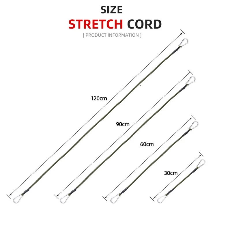 เชือกยางยืดคาราบิเนอร์ CLS 8mm ยาว 120 cm thumbnail 10
