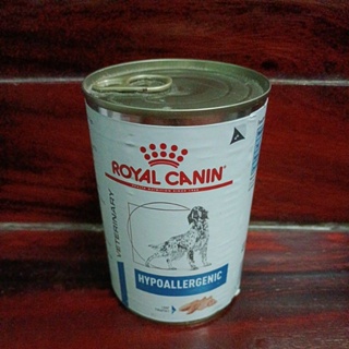 พิเศษRoyal Canin Dog hyproallergenicกระป๋อง สุนัขแพ้อาหาร ผิวแพ้ง่าย400g