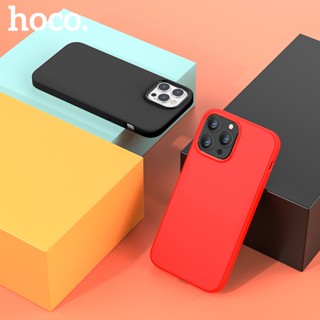 Hoco เคสโทรศัพท์มือถือ ซิลิโคนนิ่ม บางมาก หรูหรา สําหรับ Phone 14 Plus 14 Pro Max