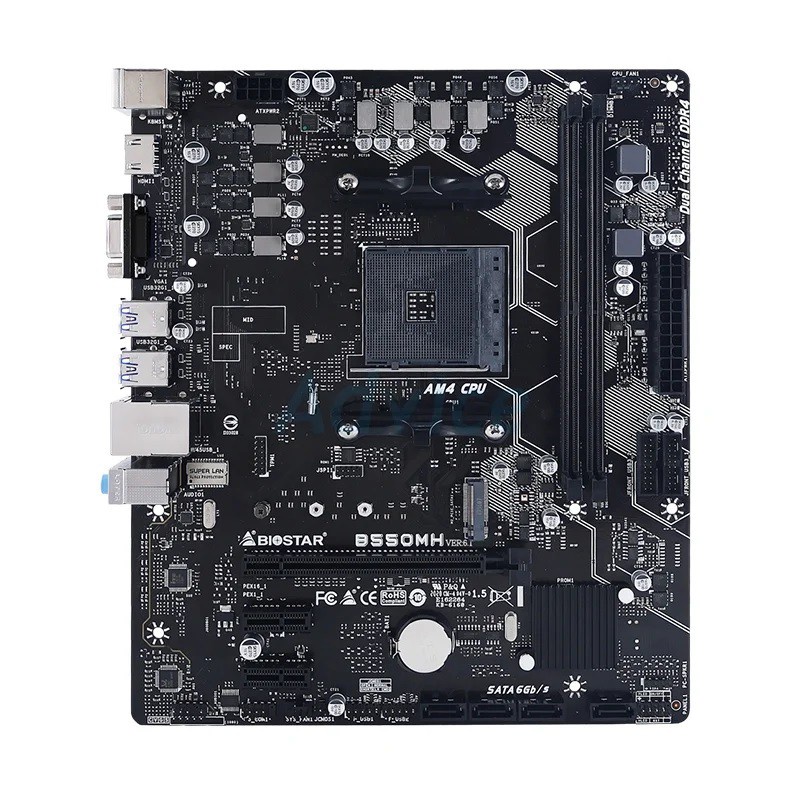 BIOSTAR Mainboard เมนบอร์ด (AM4) B550MH #3