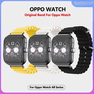 สายนาฬิกาข้อมือซิลิโคน แบบเปลี่ยน สําหรับ oppo Watch 3 Pro oppo Watch 2 42 46 มม. 41 46 มม.