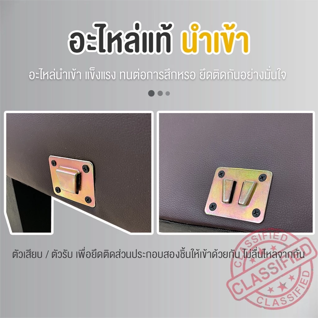 DUDEE ฐานเตียง รุ่น BS หุ้มหนัง สไตล์ญี่ปุ่น 3.5 5 6 ฟุต ไม่รวมที่นอน thumbnail 8