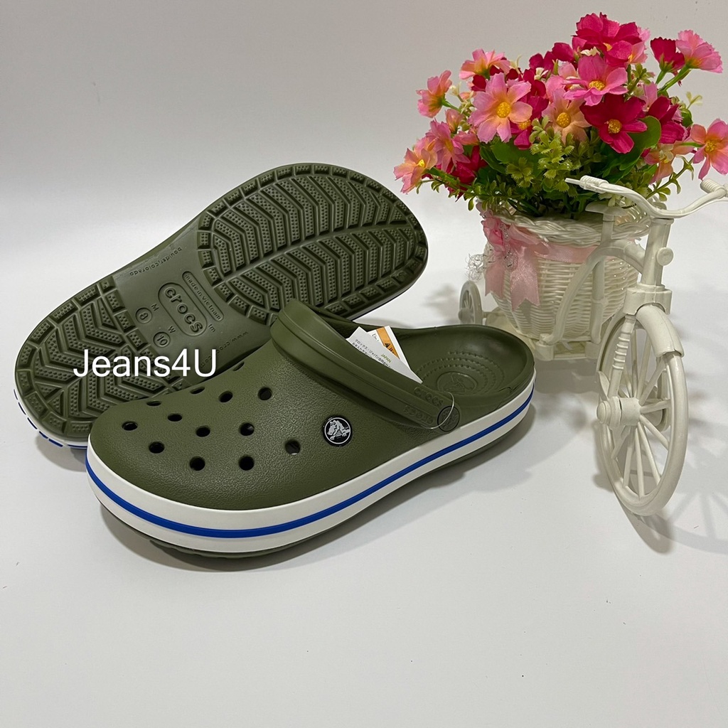 รองเท้าแตะ แบบสวม มาใหม่ เบา สวย ใส่สบาย Crocs หัวโต รองเท้าแตะแบบสวม