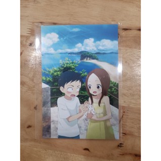 โปสการ์ดลิขสิทธิ์แท้จากเรื่อง แกล้งนักรักนะรู้ยังKarakai Jouzu no Takagi-san