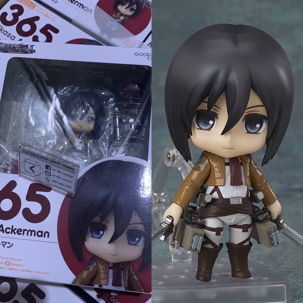 [แท้💯/พร้อมส่ง🚛] Nendoroid Mikasa Ackerman