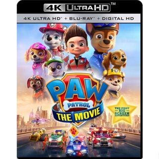 4K UHD หนังการ์ตูน เสียงไทยมาสเตอร์ Paw Patrol The Movie ขบวนการเจ้าตูบสี่ขา เดอะมูฟวี่