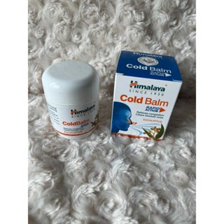 Himalaya Cold Balm 10g/45g หิมายาลา โคล บาล์ม สูตรเย็น แก้คัดจมูก หวัด มึนหัว กลิ่นยูคาลิปตัส