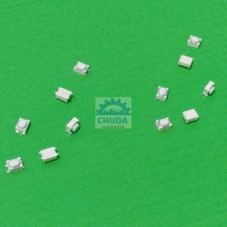 สวิทช์ ปุ่มกด SMD Push Button Switch TACT Switch กดติด-ปล่อยดับ SMD 4 ขา 3x4x2.5mm #TST3425 (1 ตัว)