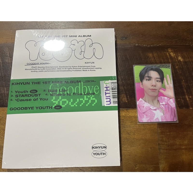 [Withmuu LD] อัลบั้ม Kihyun Monsta X Youth