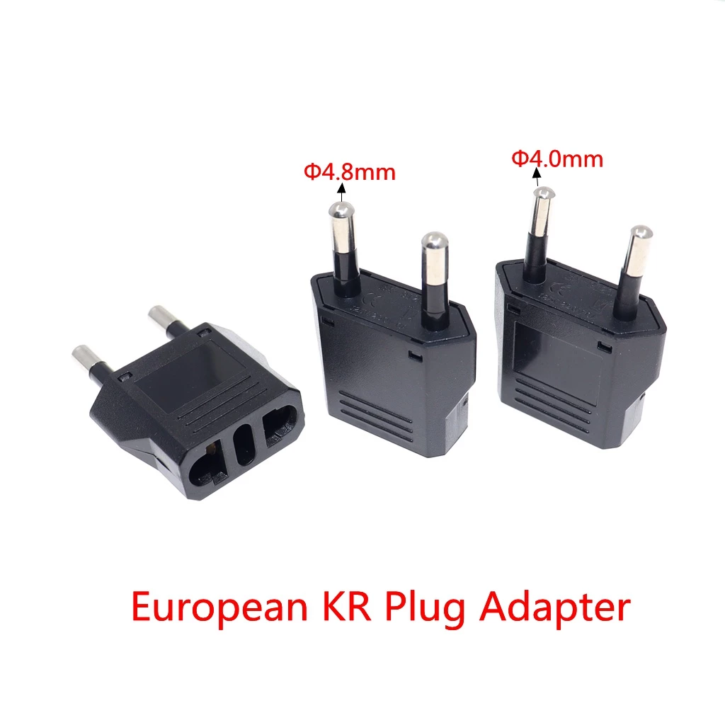 Eu ยุโรป KR ปลั๊กอะแดปเตอร์ญี่ปุ่นจีน US To EU Travel Power Adapter ปลั๊กไฟฟ้า Converter ซ็อกเก็ตเครื่องชาร์จ AC Outlet