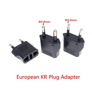 Eu ยุโรป KR ปลั๊กอะแดปเตอร์ญี่ปุ่นจีน US To EU Travel Power Adapter ปลั๊กไฟฟ้า Converter ซ็อกเก็ตเครื่องชาร์จ AC Outlet