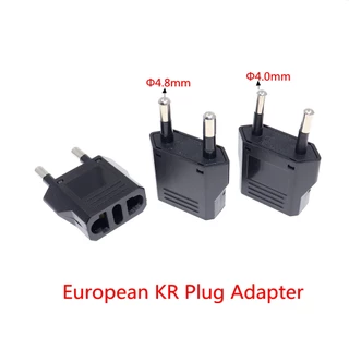 Eu ยุโรป KR ปลั๊กอะแดปเตอร์ญี่ปุ่นจีน US To EU Travel Power Adapter ปลั๊กไฟฟ้า Converter ซ็อกเก็ตเครื่องชาร์จ AC Outlet