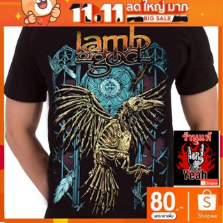 เสื้อวง Lamb Of God เสื้อผ้าแฟชั่น แลมบ์ ออฟ ก็อด เสื้อร็อค เสื้อทัวร์ เสื้อวินเทจ RCM1760