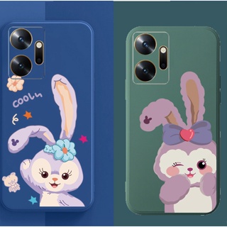 เคสโทรศัพท์มือถือ ซิลิโคนนิ่ม TPU ลายกระต่ายน่ารัก สีแคนดี้ สําหรับ Infinix Zero 20 X6821