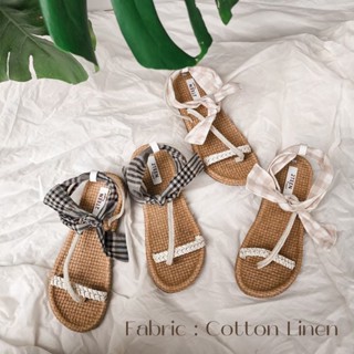 [2TEENทูทีน] Handmade Sandals รองเท้าแตะแฮนด์เมด (รัดส้น)