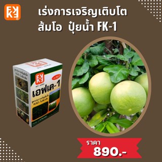 ปุ๋ยน้ำ เร่งการเจริญเติบโต เพิ่มผลผลิต ส้มโอ ประสิทธิภาพสูง FK-1 เร่งโต FK-3 ขยายขนาดผล สำหรับพืชออกผลทุกชนิด โดยFK