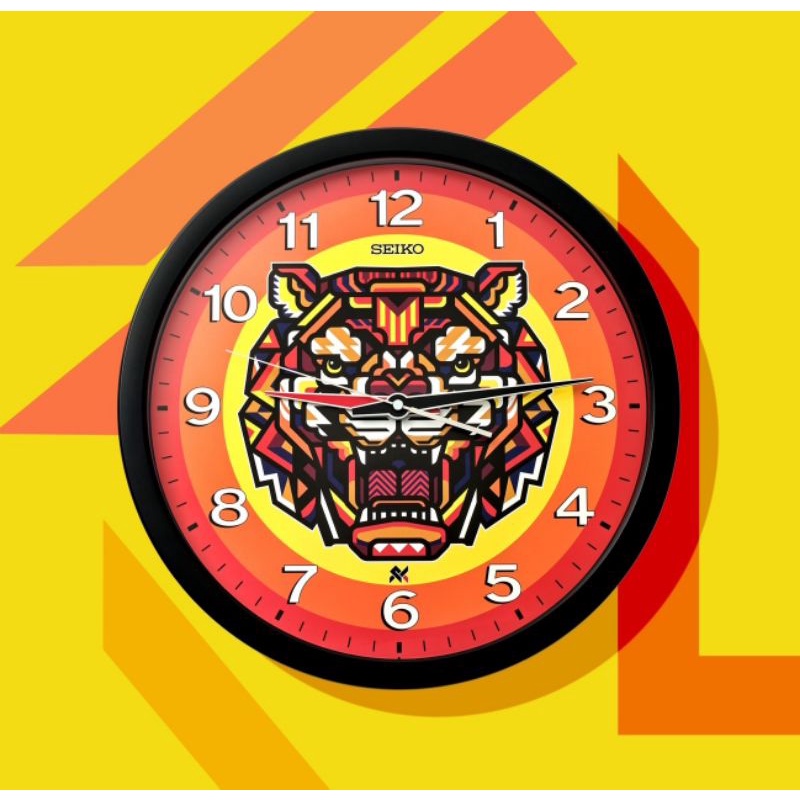 นาฬิกาแขวนผนัง RUKKIT “THE TIGER” LIMITED EDITION รหัส PUA041K