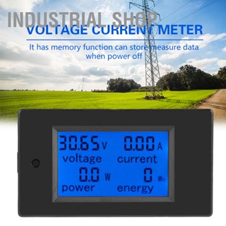 BIndustrial Shop Peacefair Pzem-031 เครื่องวัดแรงดันไฟฟ้าดิจิทัล Lcd Dc 6.5-100V