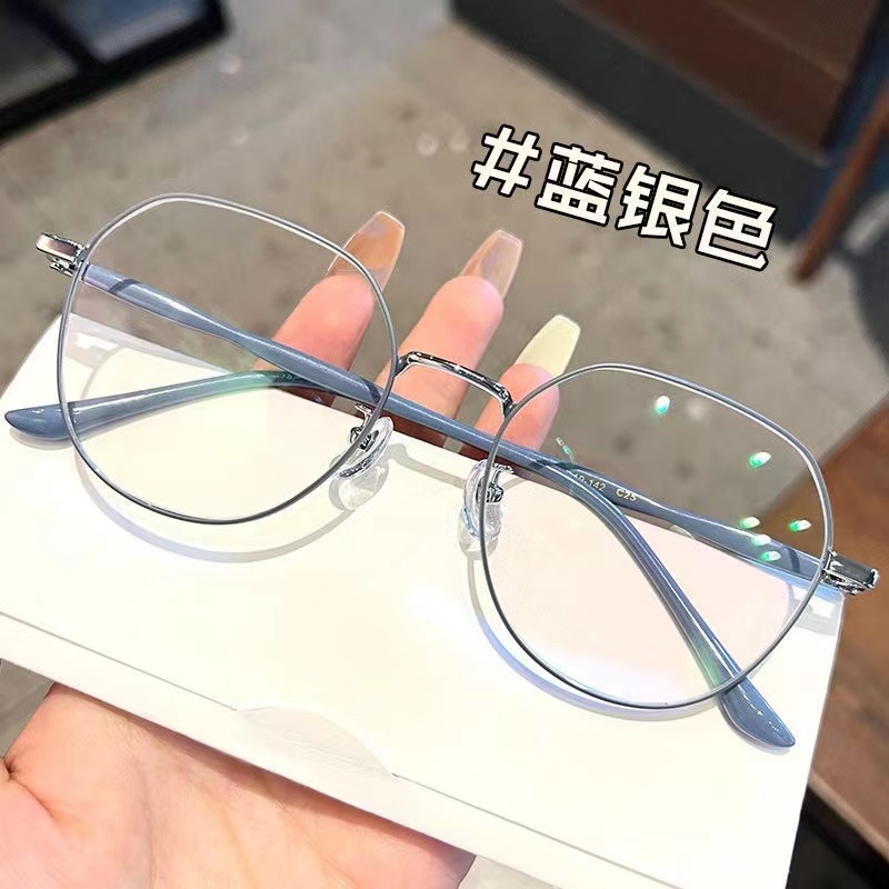 แว่นสายตาสั้นเลนส์ออโตเมติก& ระยะการมองเห็น &(สั้น -50 ถึง -600) +UV400+ เปลี่ยนสีอัต&โนมัติเมื่อโดนแสงแดด& กรอบแว่นทรงกลม &แว่นตาแฟชั่นไอศครีม