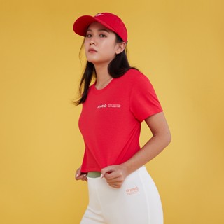 YG - Womens Cropped Tee เสื้อครอป คอกลม ออกกำลังกาย S-M-L