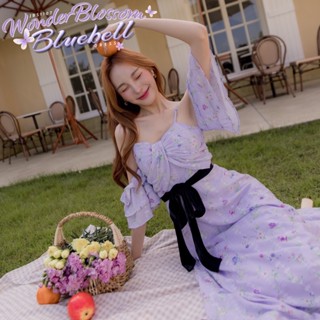 #JBS1107 WonderBlossom Bluebell Dress