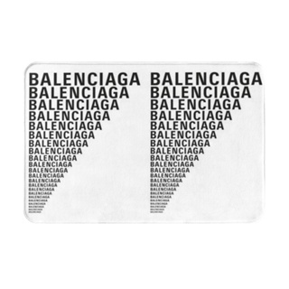 Balenciaga (3) พรมเช็ดเท้า ผ้าสักหลาด กันลื่น ดูดซับน้ํา แห้งเร็ว สําหรับห้องน้ํา 16x24 นิ้ว พร้อมส่ง