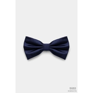 Navy Silk Bowtie-โบว์ไทผ้าไหมสีกรมท่า