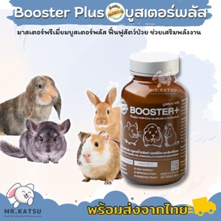 Master Premium Booster Plus มาสเตอร์พรีเมี่ยม บูสเตอร์พลัส อาหารฟื้นฟูสัตว์ป่วย หนูแกสบี้ ชินชิลล่า เต่า กระต่าย