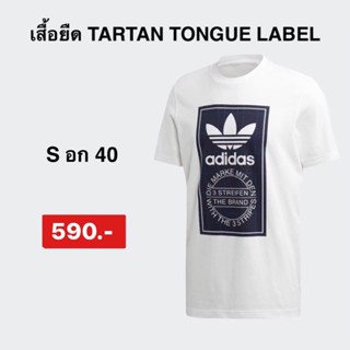 เสื้อยืด TARTAN TONGUE LABEL