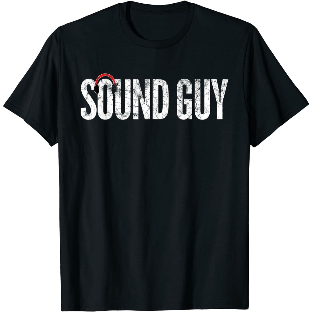 Sound Guy Audio Engineer Shirt เสื้อยืดดนตรี