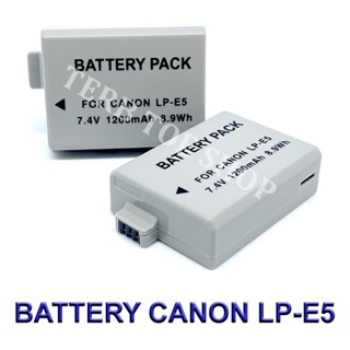 (Pack2)LP-E5 / LPE5 Camera Battery For Canon EOS Rebel XSi,XS,T1i,450D,500D,1000D,Kiss F/X2/X3 BY TERBTOE SHOP