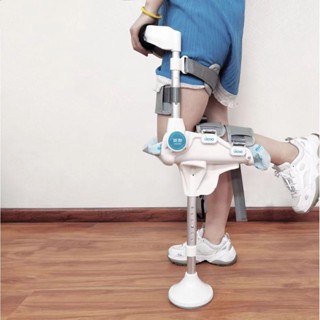 Support-Free Walking Aids Knee Crutch Walker Single-Leg Telescoping Assisted Walking Hands Free Crutch Leg Knee Mobility