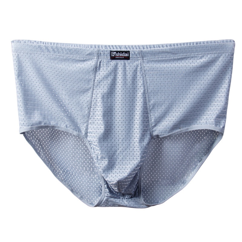 B10XL-3XL 4PCS/lot Mesh Mens Briefs Sexy Briefs for Men Panties Mens Briefs Underwear Man Light Soft Durable In Middle B #4